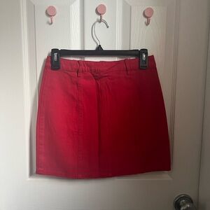Forever 21 red skirt